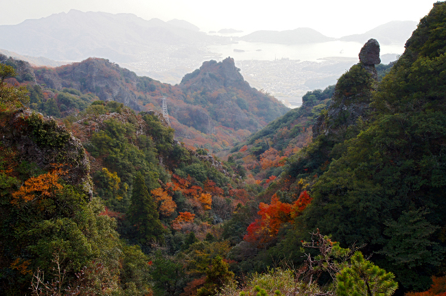 Kankakei Gorge, Shodoshima Photo: 633highland Kankakei Gorge, Shodoshima Photo: 633highland