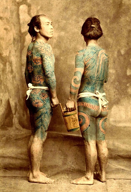 Vintage Tattooed Japanese Men Vintage Tattooed Japanese Men
