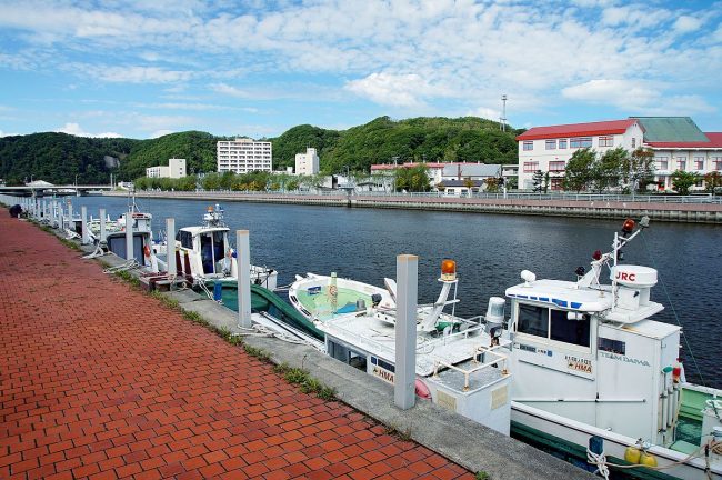 Icebreaker_Hokkaido_Abashiri_River Abashiri harbour in hokkaido The Real Japan Rob Dyer
