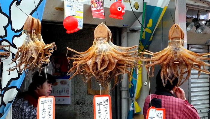 Japan Jan 2012 1091Crop Unonotana Fish Market, Akashi The Real Japan Rob Dyer